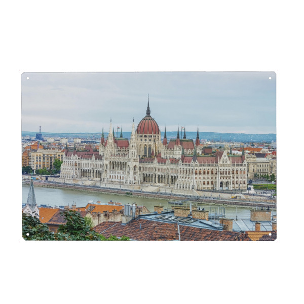 Metall Poster "Hungarian Beauty" artboxONE - Städte,Reise,Architektur,Reise / Länder,Städte / Budapest