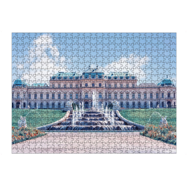 artboxONE Puzzle "Belvedere Palace" artboxONE - Städte,Reise,Architektur,Reise / Länder,Städte / Wien