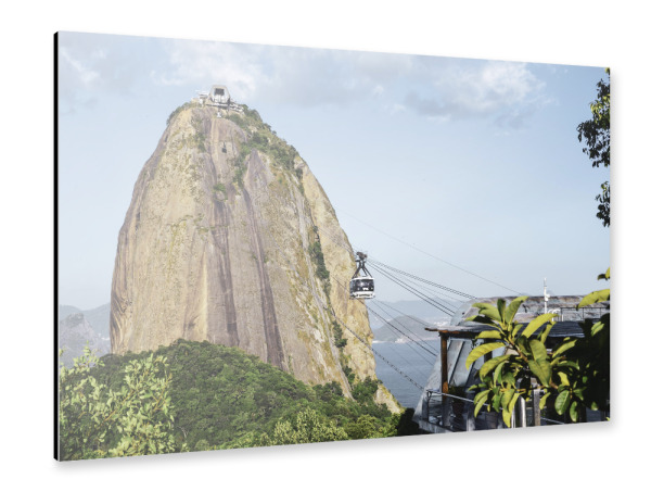 Alu-Dibond "Rio vibes: sugar loaf" 30x20 cm artboxONE