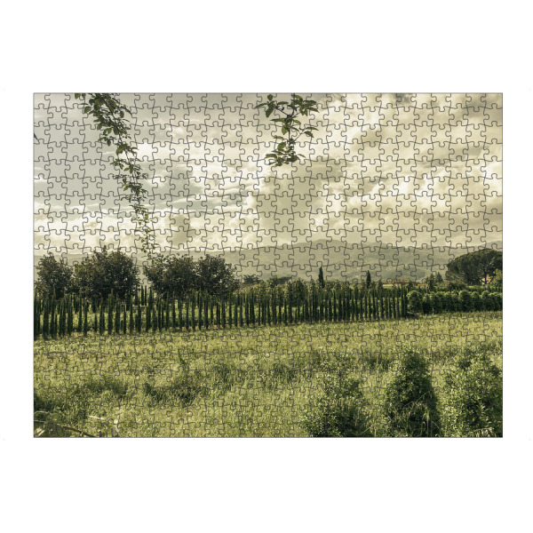 Puzzle Ravensburger "Toscana Fields" artboxONE - Natur,Reise