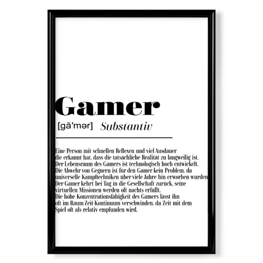 Gamer Definition