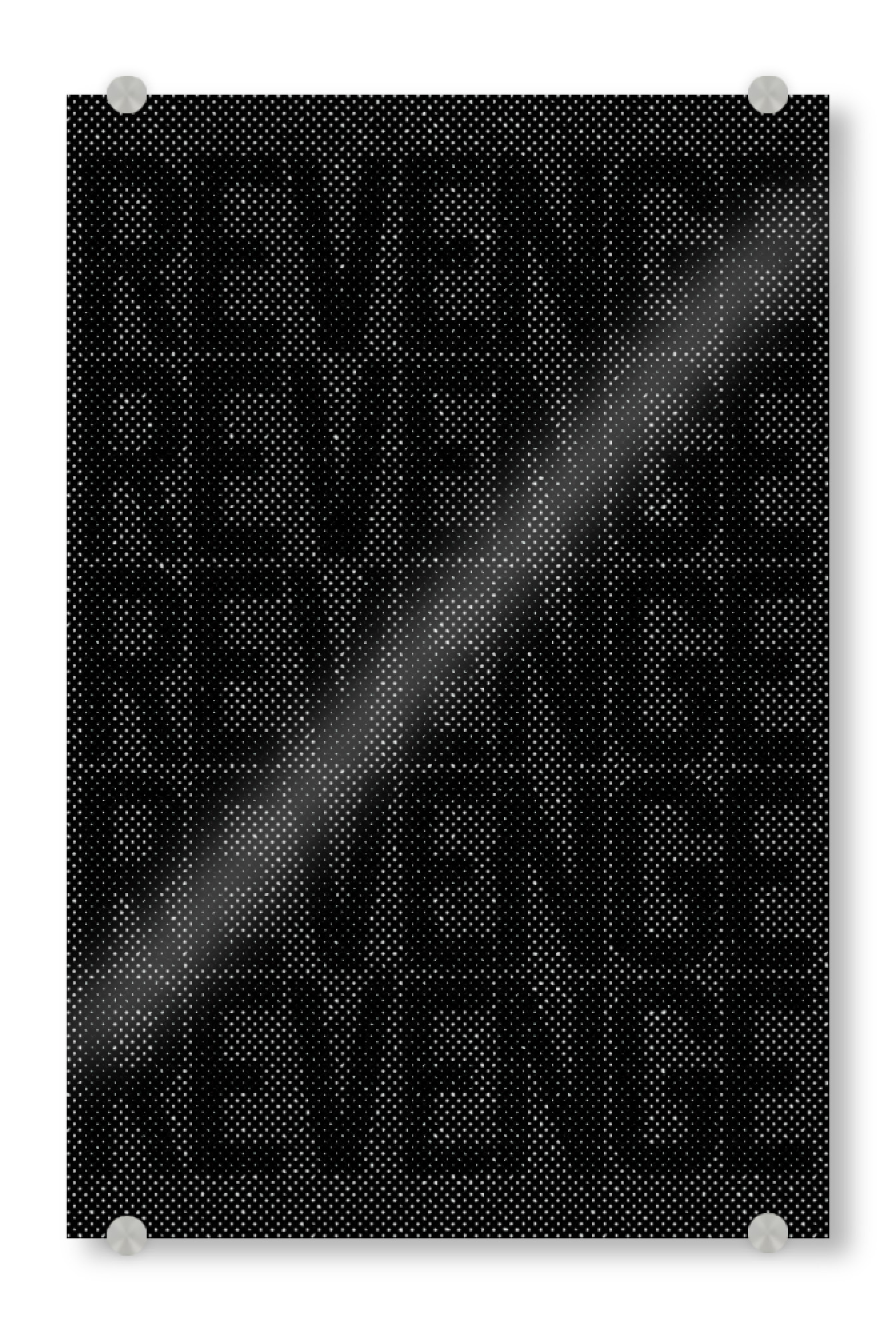 Acrylglasbild "REVENGE DARKER" artboxONE - Typografie,Film,Schwarzweiß,Fashion - Revenge,Vergeltung,Typografie,Black,Vendetta,Rache,Typo,Typography