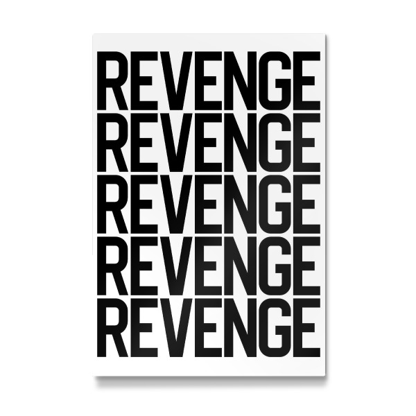 Galerie-Print "REVENGE" 30x20 cm artboxONE