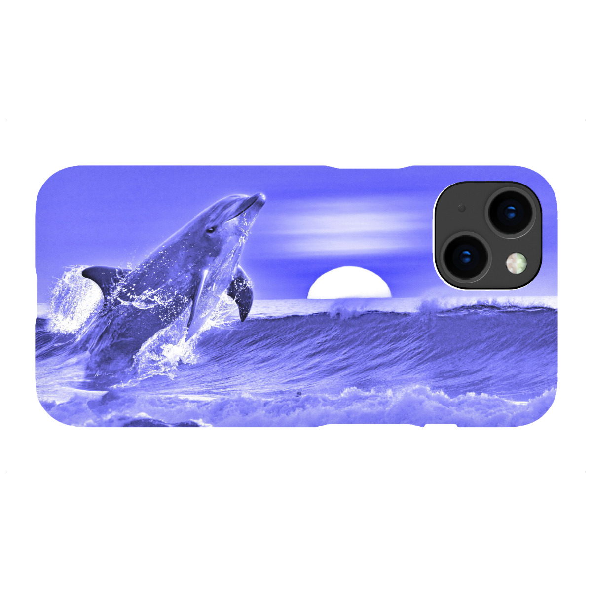 "Delfin im Meer blau"für iPhone - Premium-Case Handyhülle artboxONE