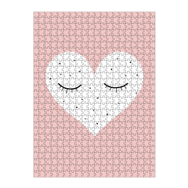 Puzzle Ravensburger "Schlaf gut" artboxONE - Für Kinder,Comic,Liebe