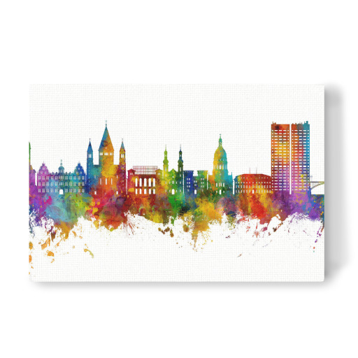 Mainz Germany Skyline