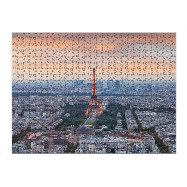 Puzzle Ravensburger "Orange Paris" artboxONE - Städte,Reise,Architektur,Städte / Paris,Reise / Länder