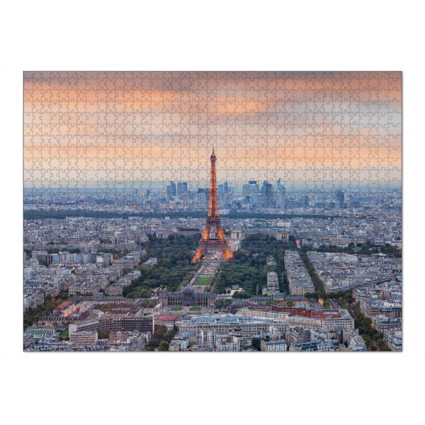 Puzzle Ravensburger "Orange Paris" artboxONE - Städte,Reise,Architektur,Städte / Paris,Reise / Länder