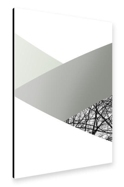 Alu-Dibond "TRIWOOD - Pale" 30x20 cm artboxONE