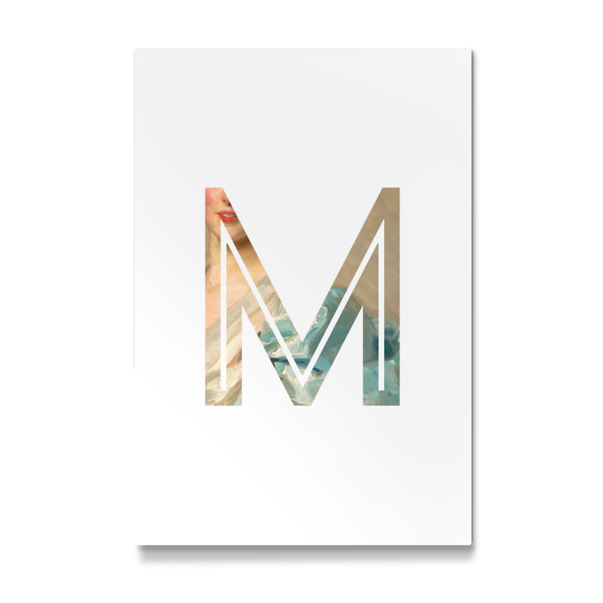 Galerie-Print "IMPRESS-LETTER M" 30x20 cm artboxONE