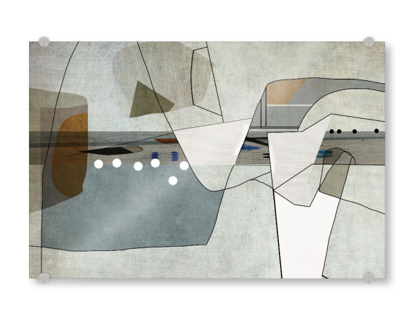 Acrylglasbild "Subtiles Spiel" artboxONE - Abstrakt