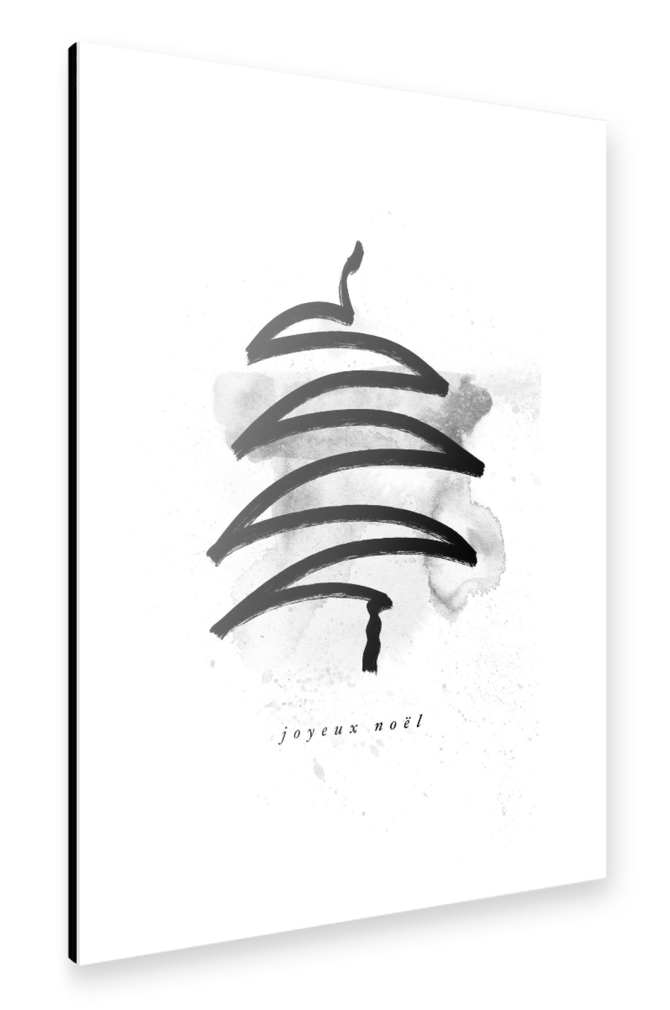 Alu-Dibond "Joyeux Noel no.one" 30x20 cm artboxONE