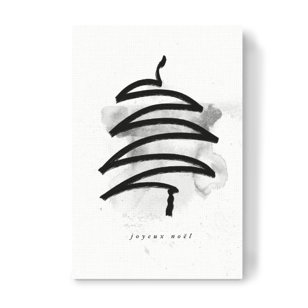 Leinwandbild "Joyeux Noel no.one" artboxONE - Abstrakt,Weihnachten