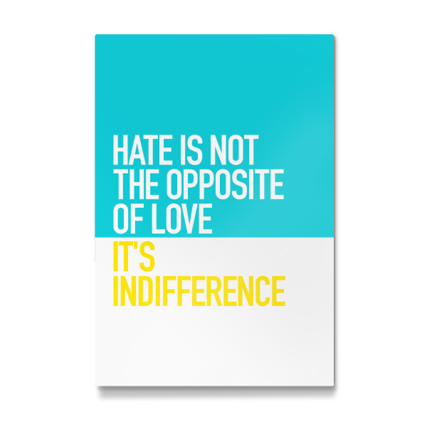 Galerie-Print "OPPOSITE OF LOVE" 30x20 cm artboxONE