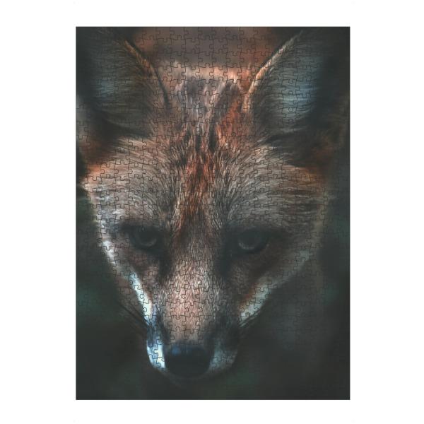 artboxONE Puzzle "Neugieriger Fuchs" artboxONE - Natur,Tiere