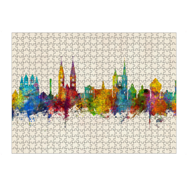 artboxONE Puzzle "Halberstadt Germany Skyline Urban" artboxONE - Städte