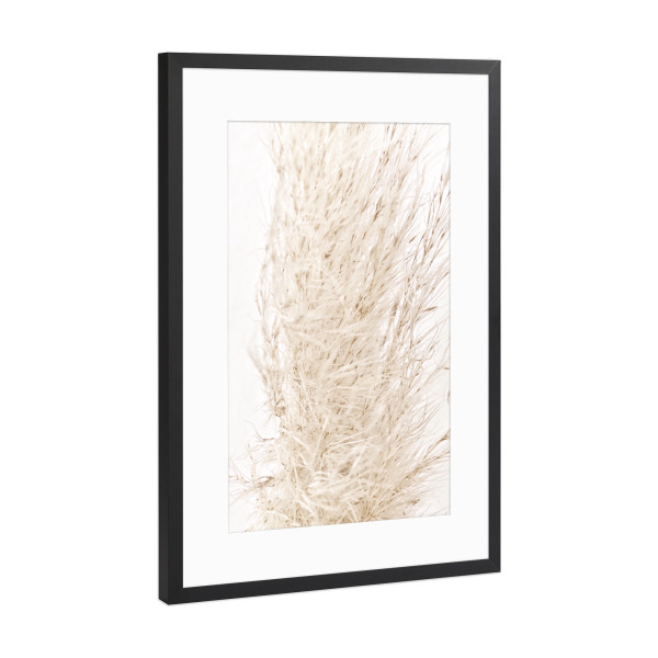 Poster mit Rahmen Schwarz (Metallic) "So dreamy soft" artboxONE - Natur