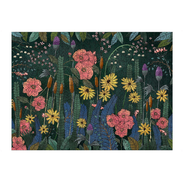artboxONE Puzzle "Unter dem Busch" artboxONE - Natur,Floral
