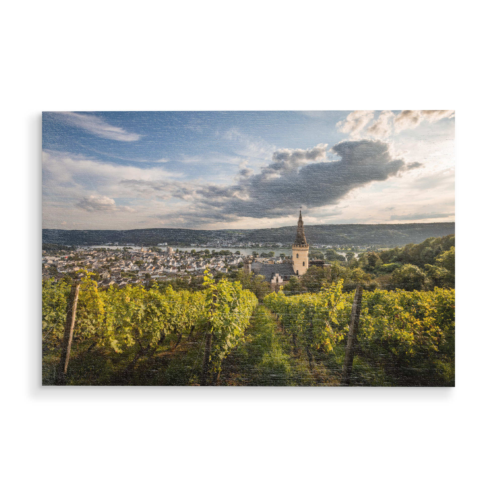 Holzbild "Bad Hönningen" artboxONE - Städte,Natur