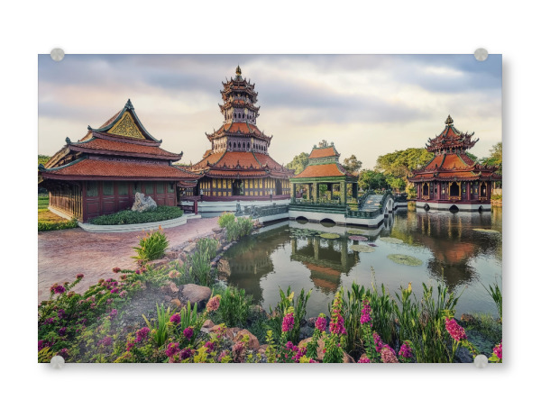 Acrylglasbild "Mueang Boran" artboxONE - Städte,Reise,Architektur,Reise / Asien,Reise / Länder