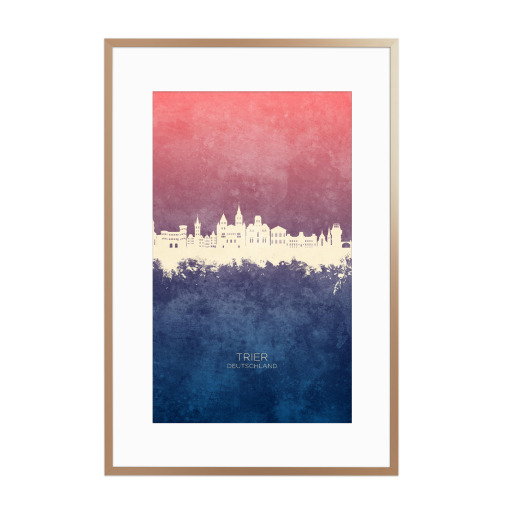 Trier Germany Skyline BlueRose