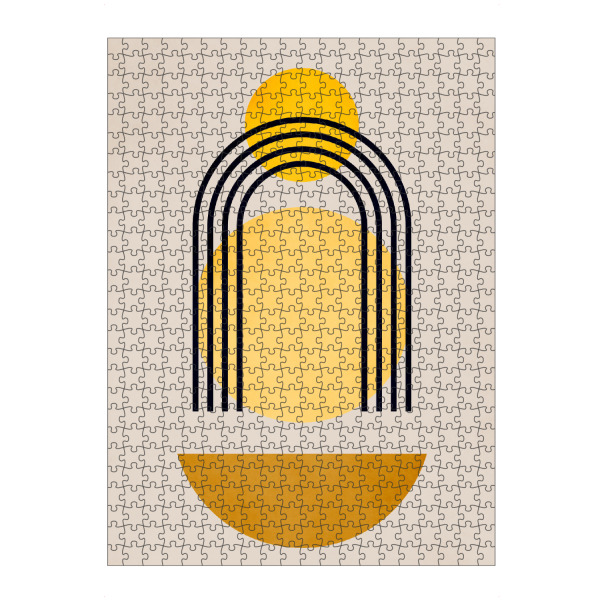artboxONE Puzzle "Geometrica Abstrakticum" artboxONE - Abstrakt,Geometrie - Geometric,Abstrakt,Skandinavisch,Geometrie,Formen,Abstract,Shapes