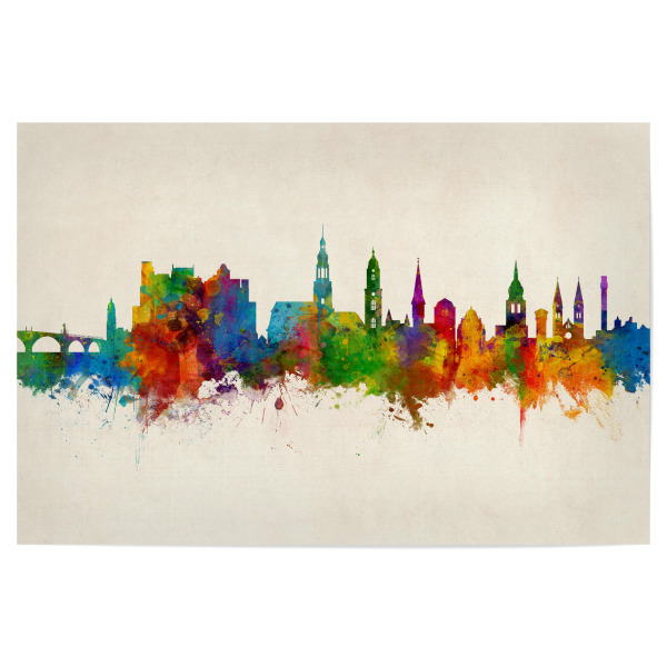 Poster 30x20 cm "Heidelberg Germany Skyline Urban" artboxONE - Städte