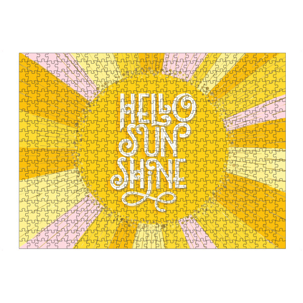 Puzzle Ravensburger "Hello Sunshine" artboxONE - Typografie