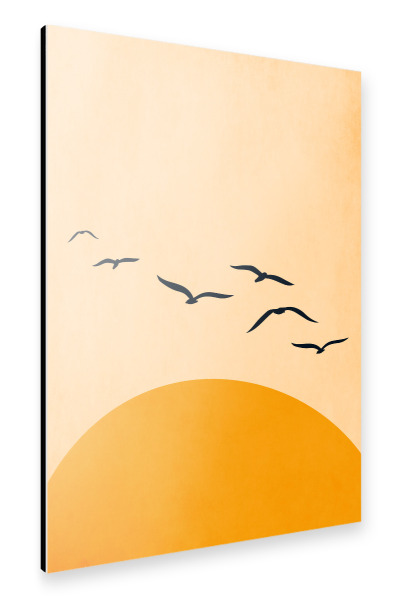 Alu-Dibond "One Day We Will Fly" 30x20 cm artboxONE