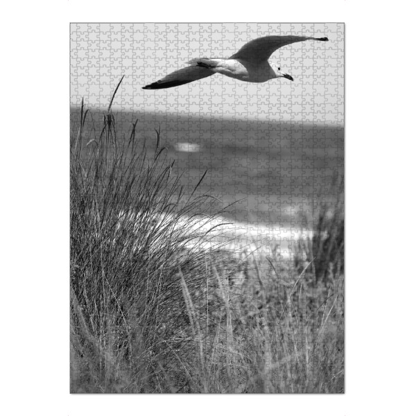 Puzzle Ravensburger "Meer mit Möwe" artboxONE - Reise,Tiere,Reise / Strand und Meer