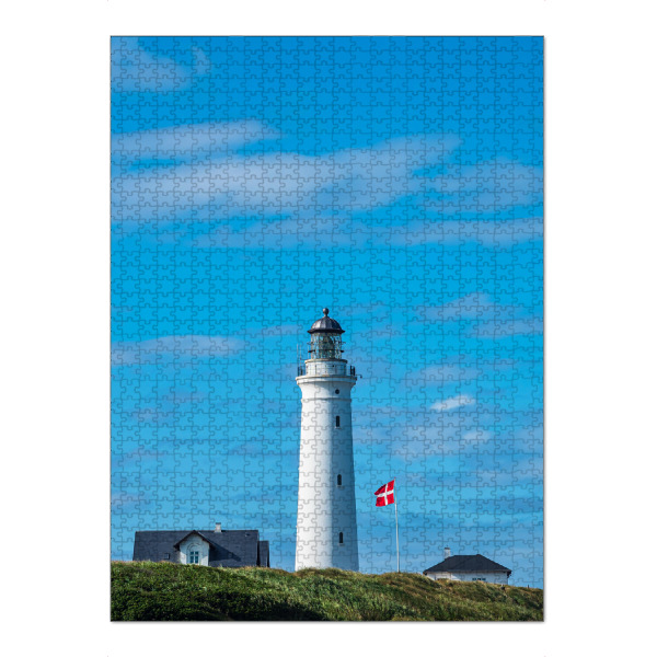 Puzzle Ravensburger "Leuchtturm Hirtshals Fyr" artboxONE - Reise,Architektur,Reise / Länder