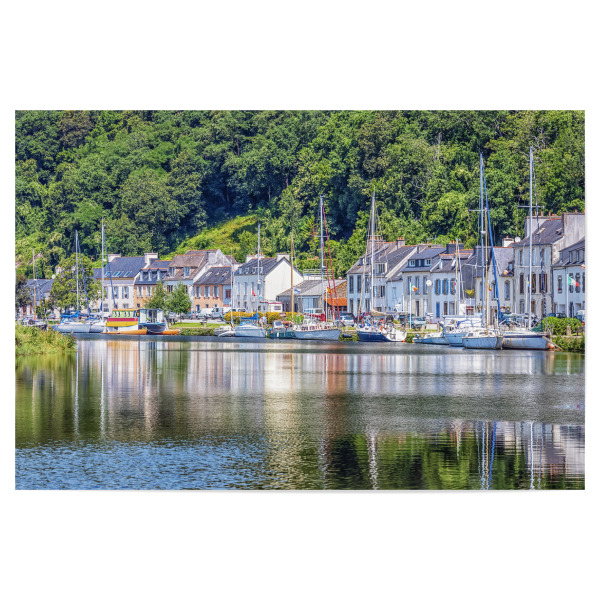 Poster 30x20 cm "Port-Launay" artboxONE - Städte,Reise,Architektur,Reise / Länder,Städte / Weitere