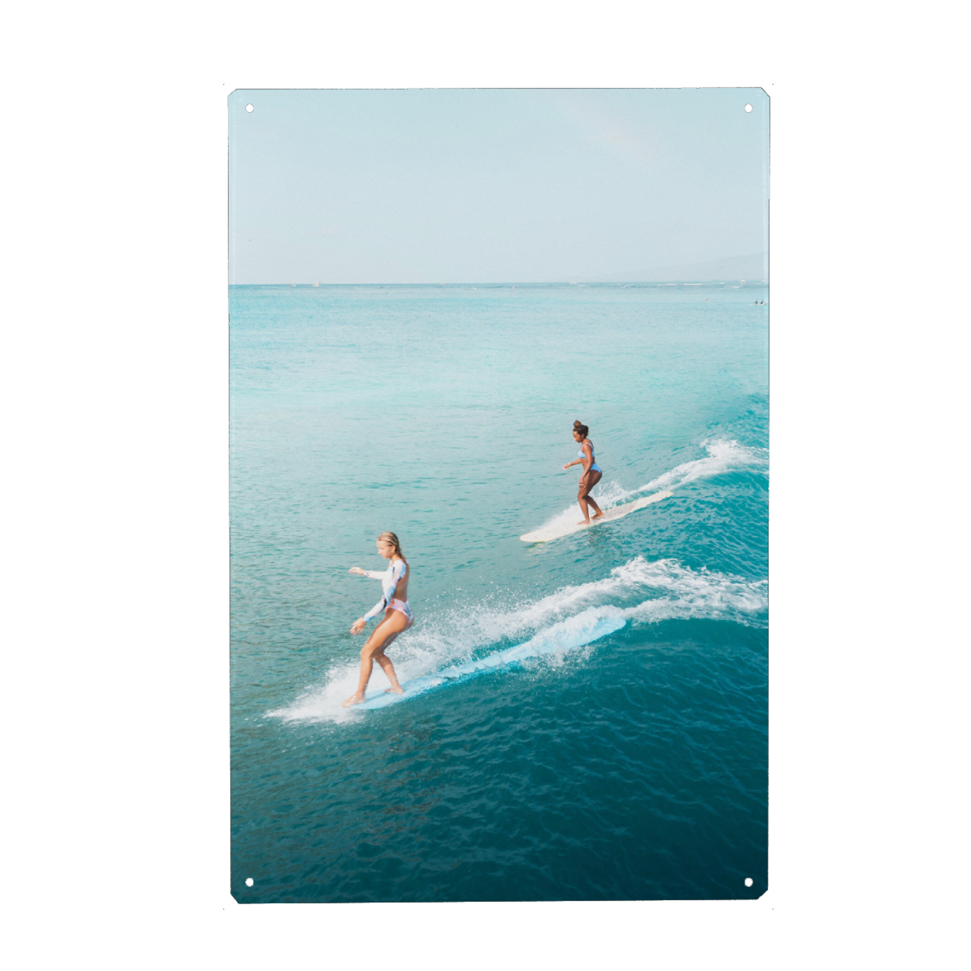 Holzbild "Surf Dance" artboxONE - Für Kinder,Menschen,Reise / Strand und Meer,Sport / Sommerspiele,Städte / Los Angeles