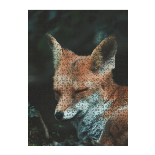artboxONE Puzzle "Fuchs geschlossene Augen" artboxONE - Natur,Tiere