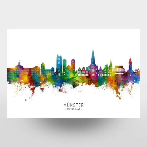 Münster Germany Skyline txt Münster Germany Skyline txt