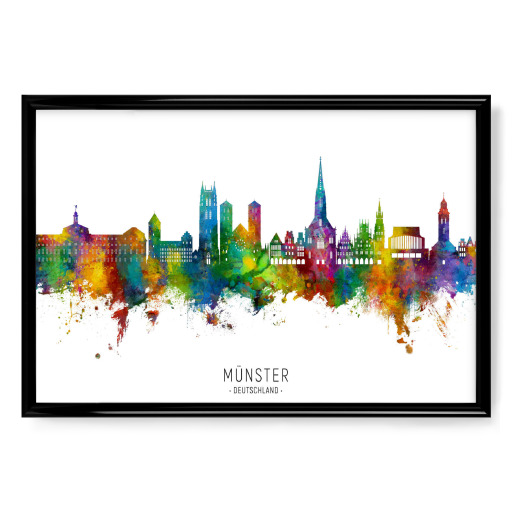 Münster Germany Skyline txt