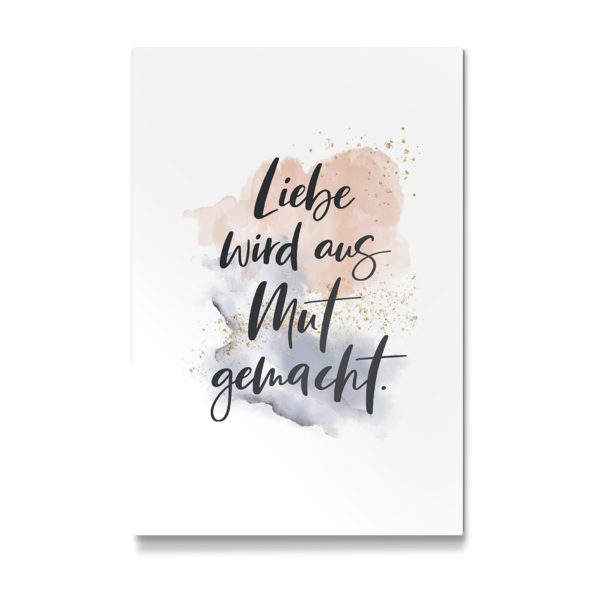 Galerie-Print "Liebe wird aus Mut gemacht" 30x20 cm artboxONE