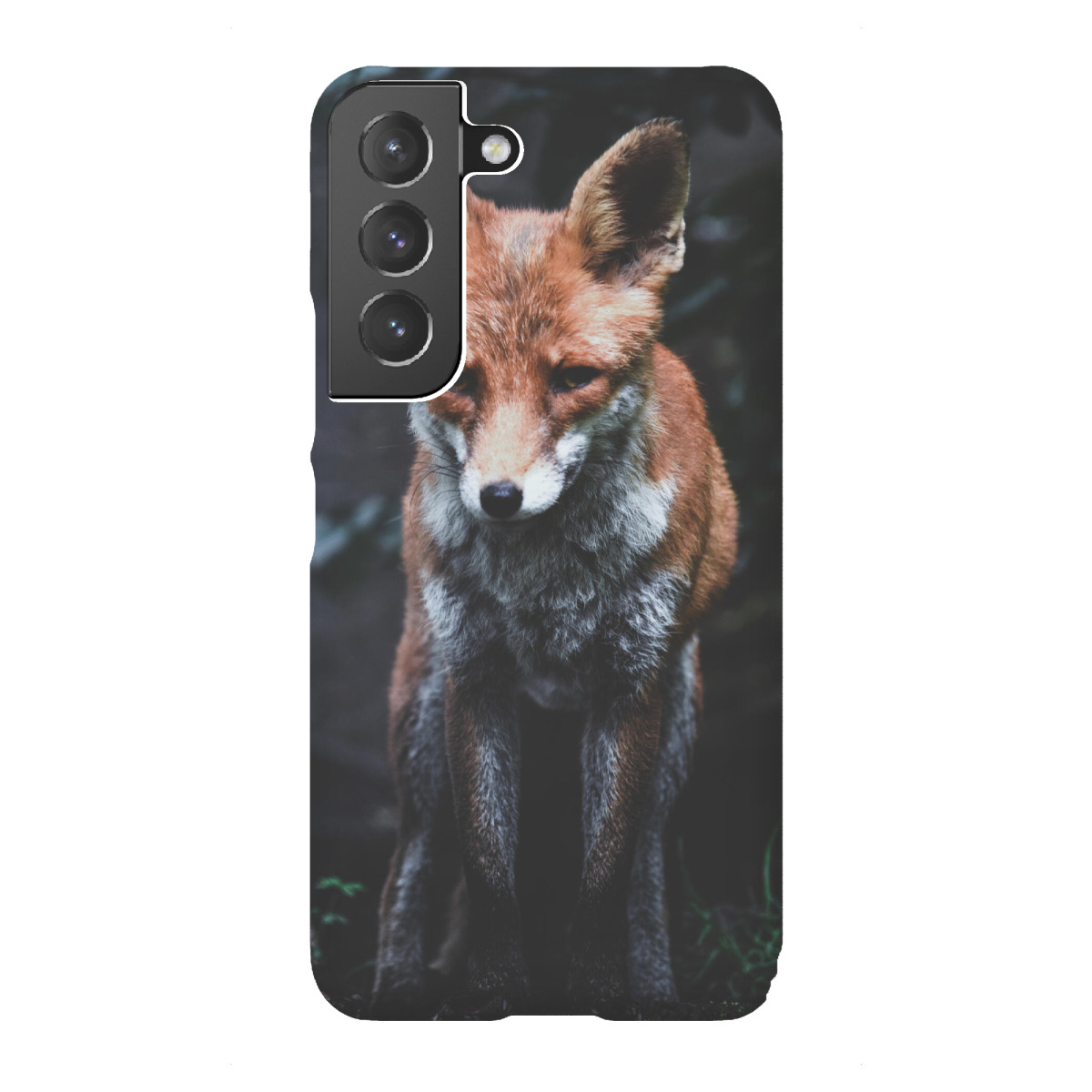 Samsung Galaxy "Schauender Fuchs" Premium-Case Handyhülle artboxONE