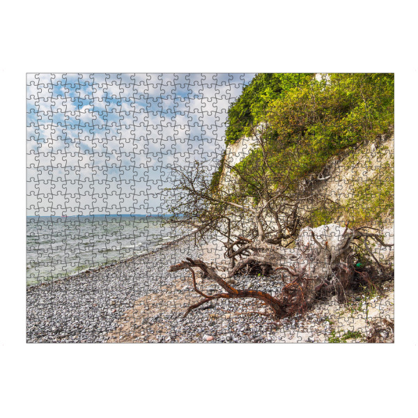 artboxONE Puzzle "Baumstamm und Bäume" artboxONE - Natur,Reise,Reise / Strand und Meer