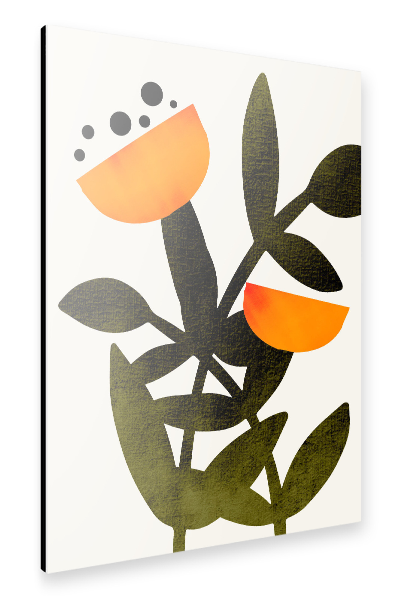 Alu-Dibond "A Flower Called Polly" 30x20 cm artboxONE