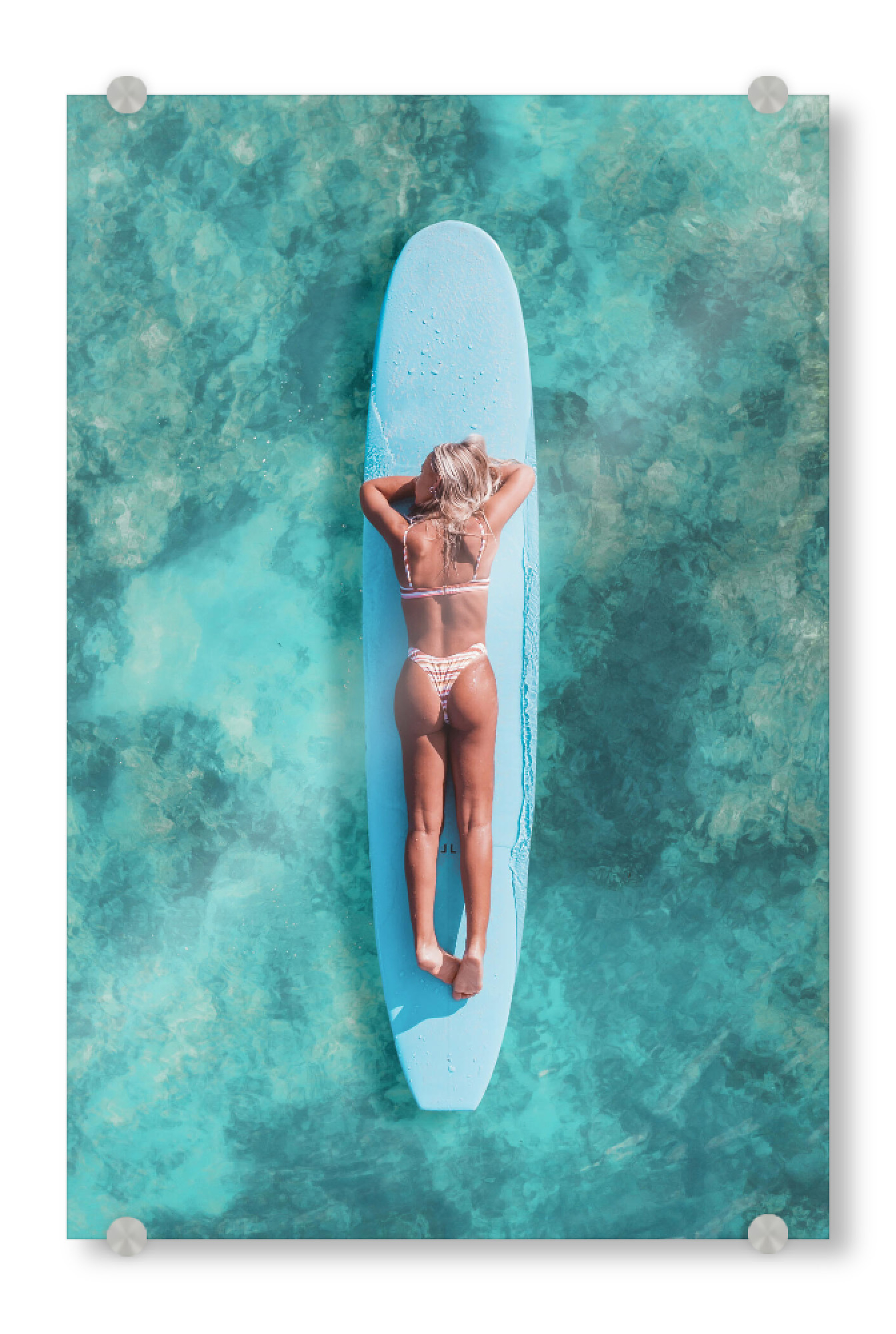 Acrylglasbild "Please Do Not Disturb" artboxONE - Reise / Strand und Meer,Städte / Los Angeles