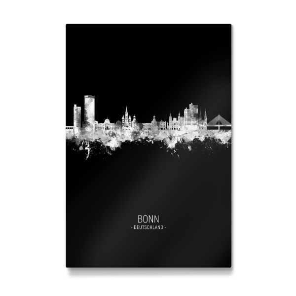Galerie-Print "Bonn Germany Skyline Invert" 30x20 cm artboxONE