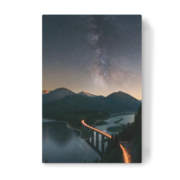 Leinwandbild "Night Daytime" artboxONE - Natur,Reise,Galaxy