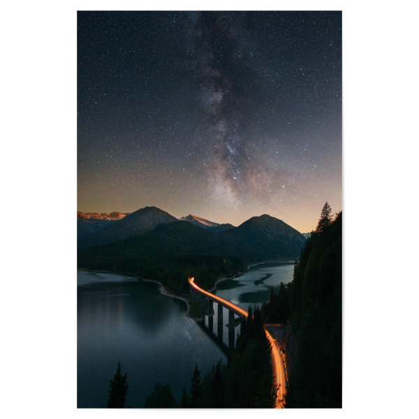 Poster "Night Daytime" artboxONE - Natur,Reise,Galaxy