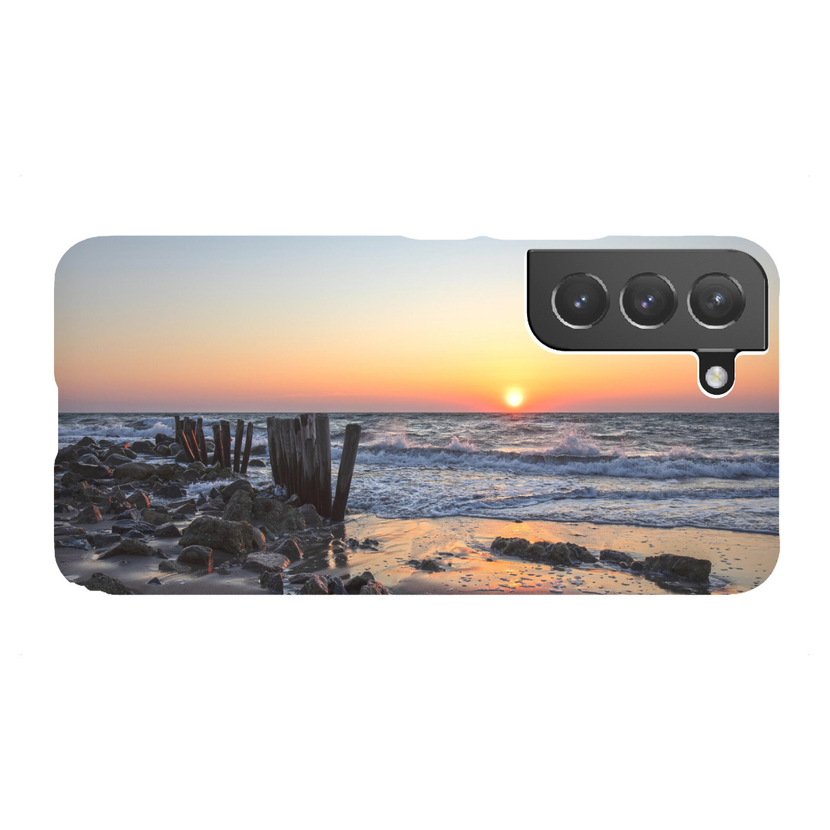 "Sonnenaufgang in Dahmeshöved"für Samsung Galaxy - Premium-Case Handyhülle artboxONE