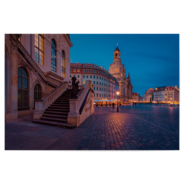 Poster 30x20 cm "Neumarkt Dresden" artboxONE - Reise,Architektur,Städte / Dresden
