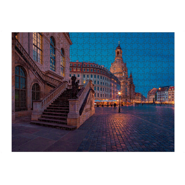 Puzzle Ravensburger "Neumarkt Dresden" artboxONE - Reise,Architektur,Städte / Dresden