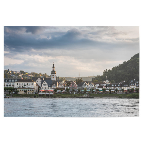 Poster 30x20 cm "Bad Breisig am Rhein" artboxONE - Städte,Natur