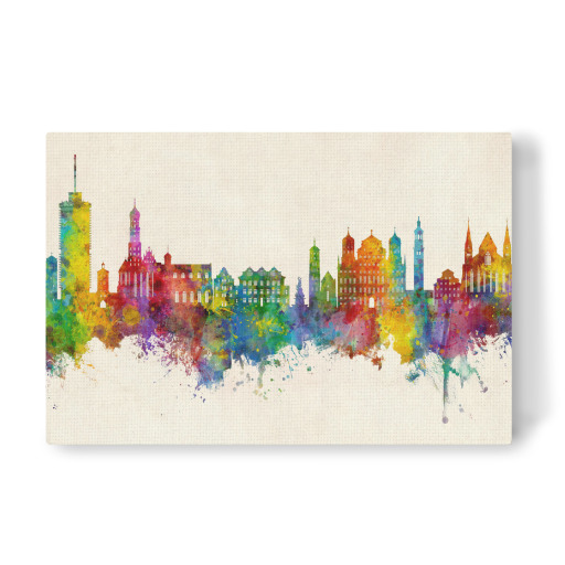 Augsburg Germany Skyline Urban