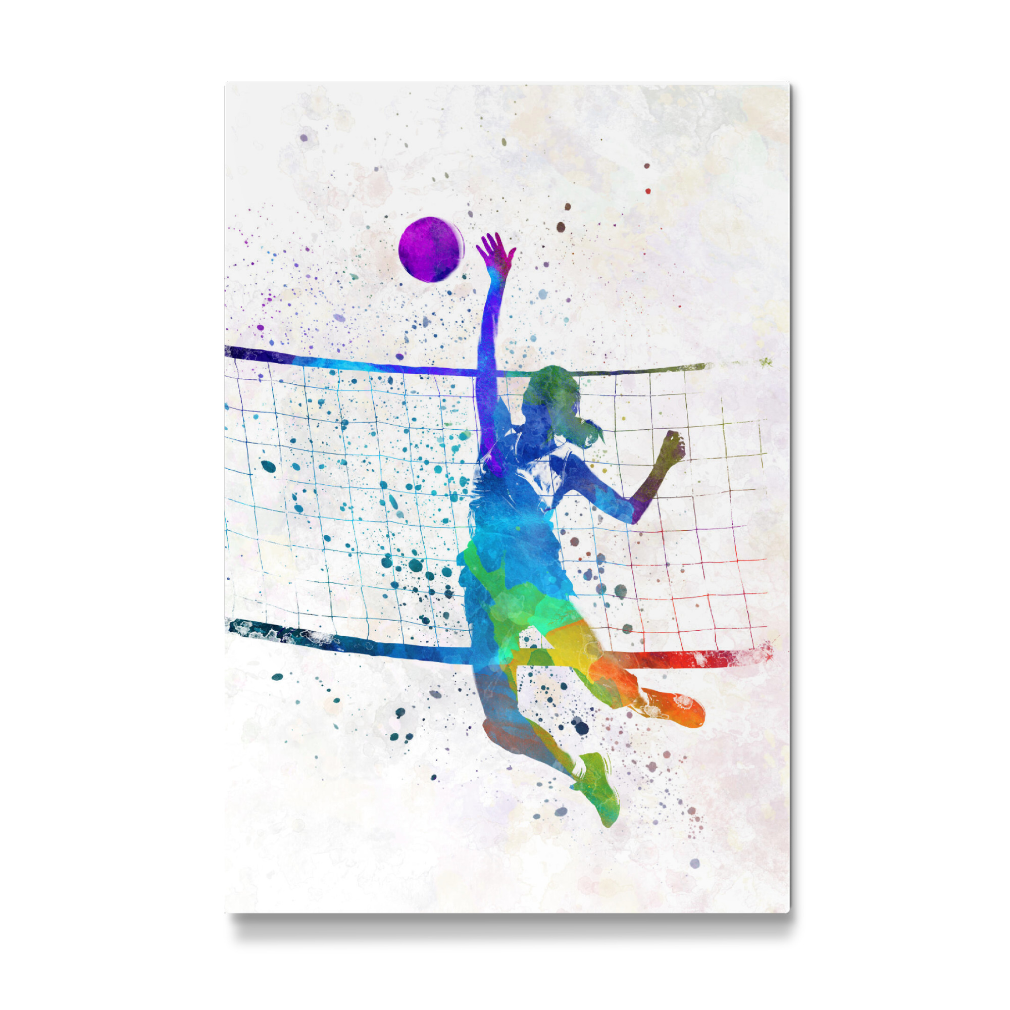 Galerie-Print "Watercolor volleyball player-i" 30x20 cm artboxONE